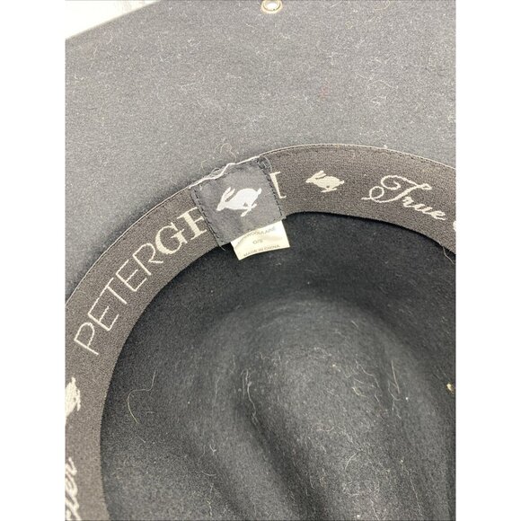 Peter Grimm True Character Black 100% Wool Hat - Picture 7 of 15
